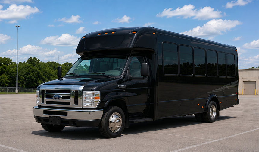 20-passenger minibus available for charter in Thornton, CO
