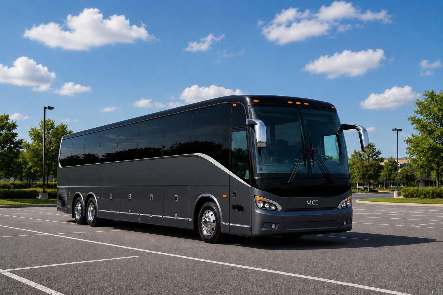 Charter bus rental in Thornton, CO